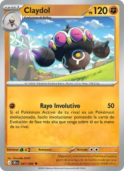 Carta Claydol (Caos Creciente)