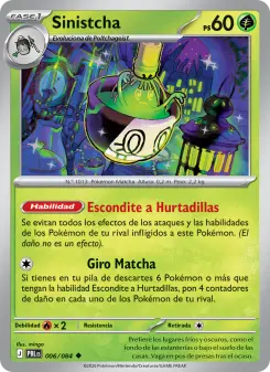 Carta Sinistcha (Oscuridad Absoluta)