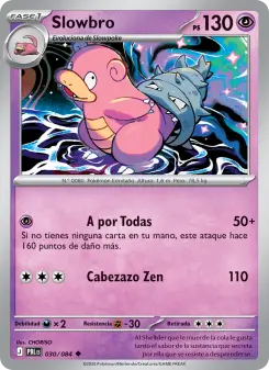 Carta Slowbro (Oscuridad Absoluta)