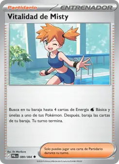 Carta Vitalidad de Misty (Oscuridad Absoluta)