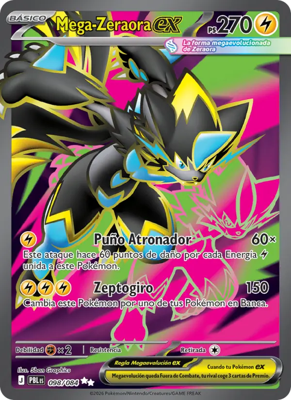 Mega-Zeraora ex