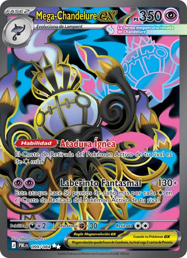 Mega-Chandelure ex