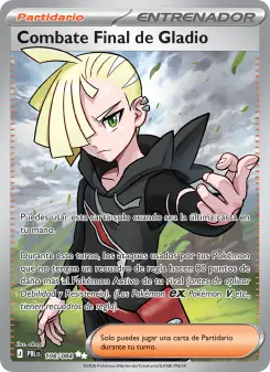 Carta Combate Final de Gladio (Oscuridad Absoluta)