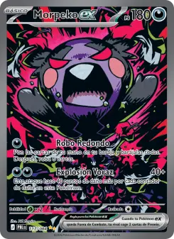Carta Morpeko ex (Oscuridad Absoluta)