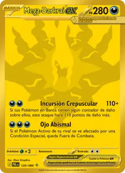 Carta Mega-Darkrai ex (Oscuridad Absoluta)