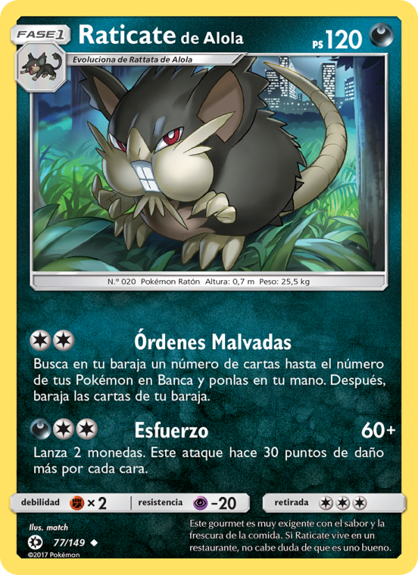 Raticate de Alola