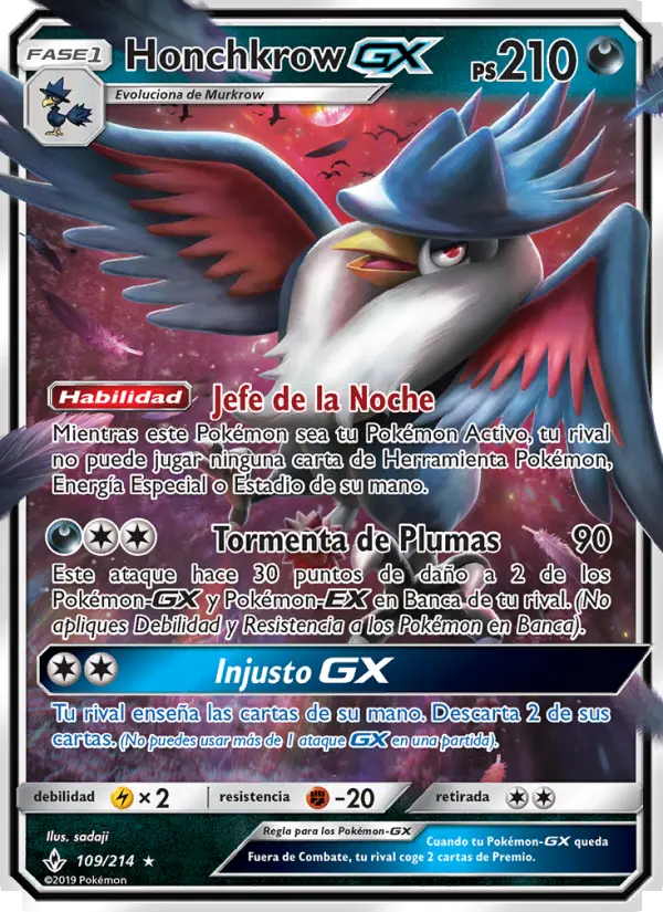 Honchkrow GX