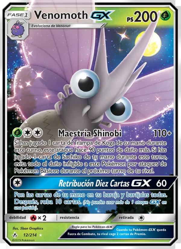 Venomoth GX
