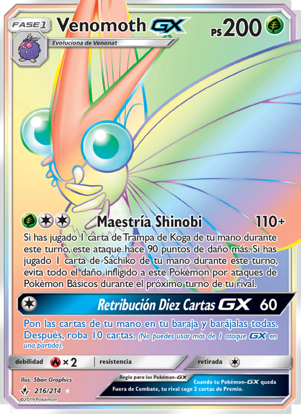 Venomoth GX