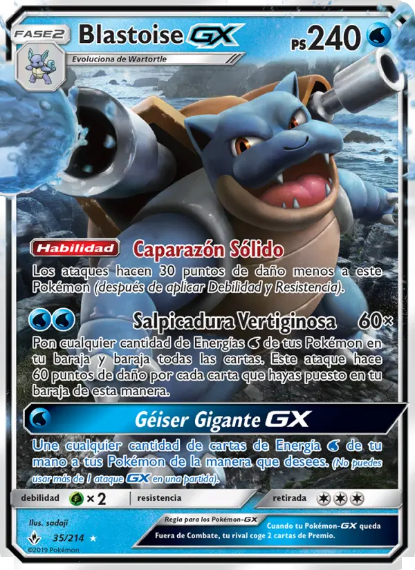 Blastoise GX
