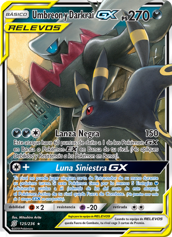Umbreon y Darkrai GX