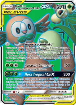Rowlet y Exeggutor de Alola GX