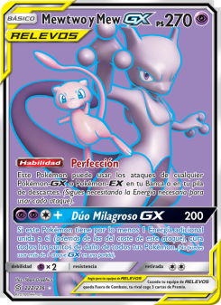 Mewtwo y Mew GX