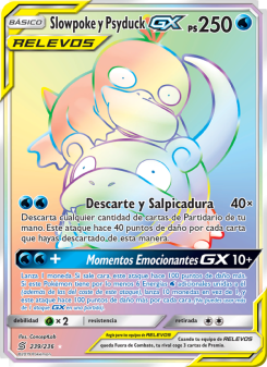 Slowpoke y Psyduck GX