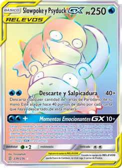 Slowpoke y Psyduck GX
