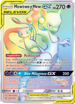 Mewtwo y Mew GX