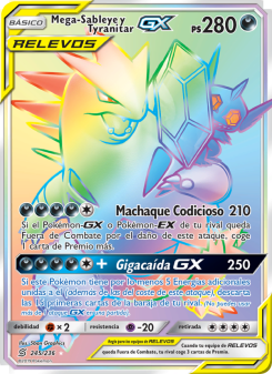 Mega-Sableye y Tyranitar GX