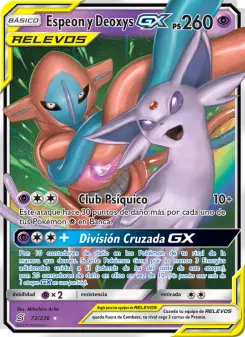 Espeon y Deoxys GX