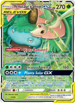 Venusaur y Snivy GX