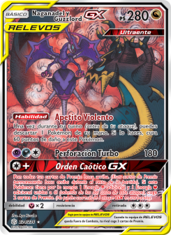 Naganadel y Guzzlord GX