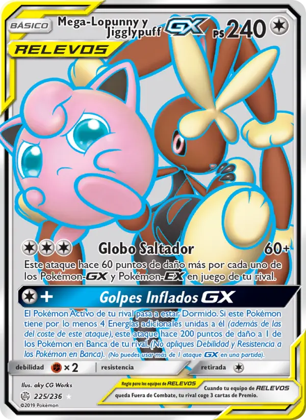 Mega-Lopunny y Jigglypuff GX