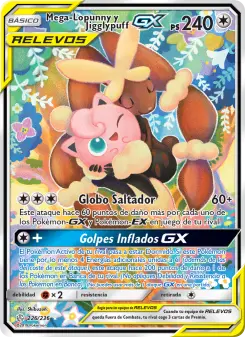Mega-Lopunny y Jigglypuff GX