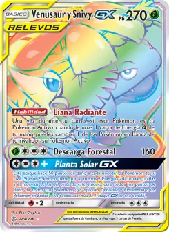 Venusaur y Snivy GX