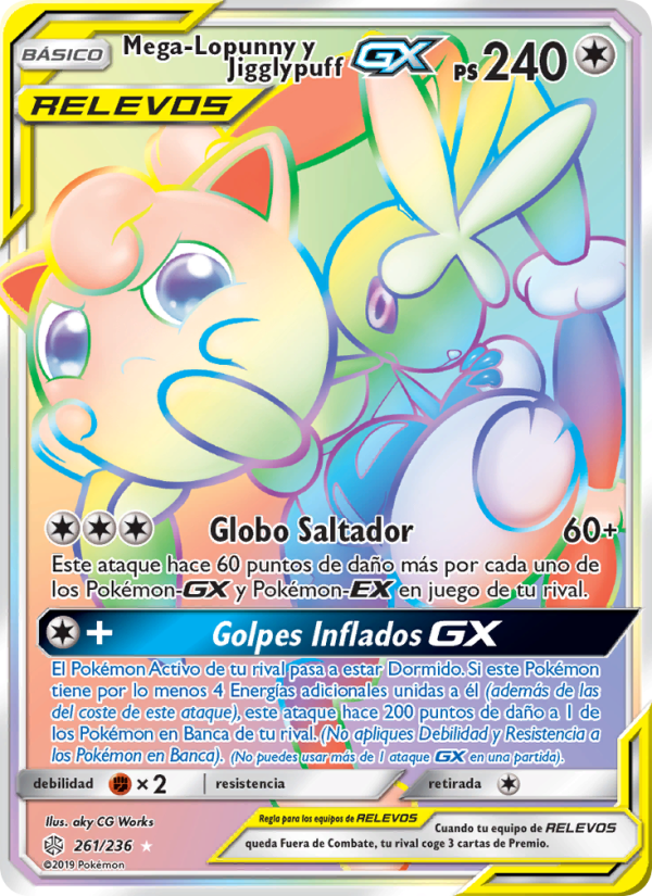 Mega-Lopunny y Jigglypuff GX