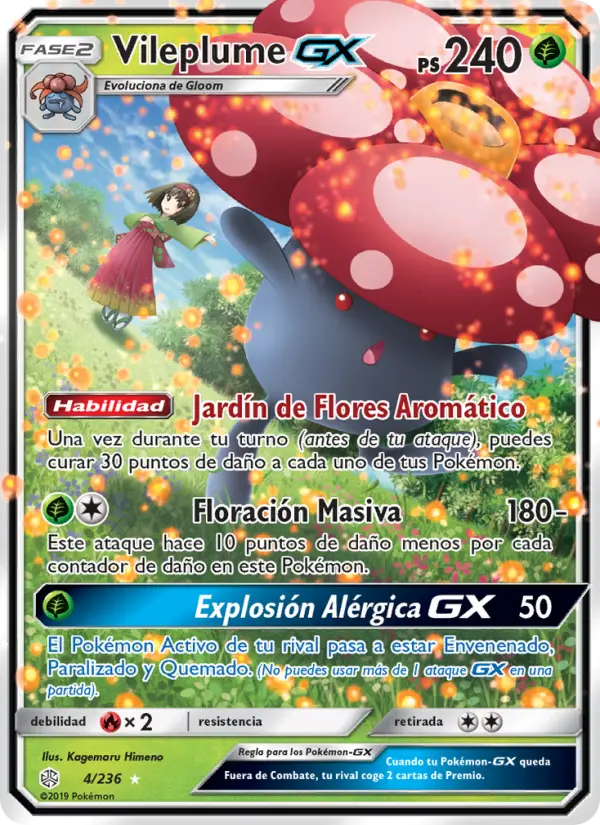 Vileplume GX