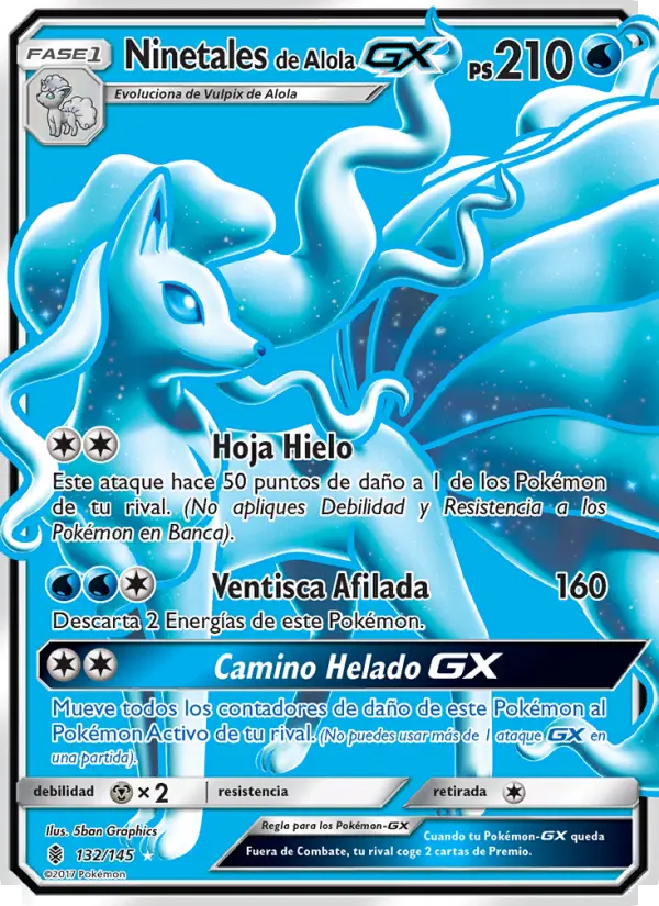 Ninetales de Alola GX