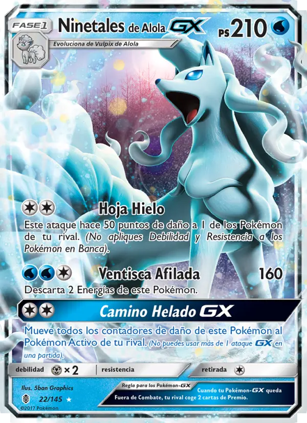 Ninetales de Alola GX