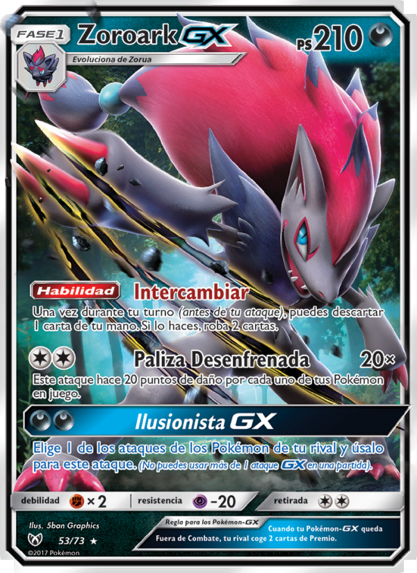 Zoroark GX from Leyendas Luminosas