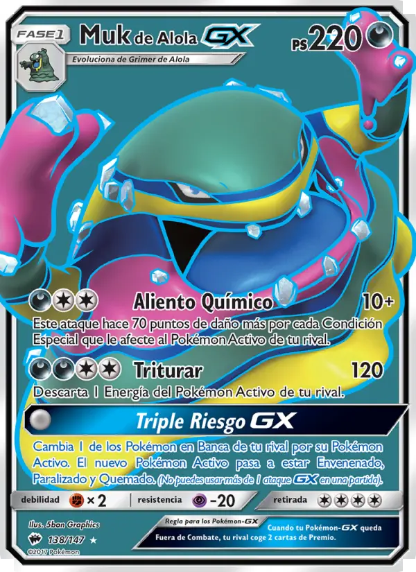 Muk de Alola GX
