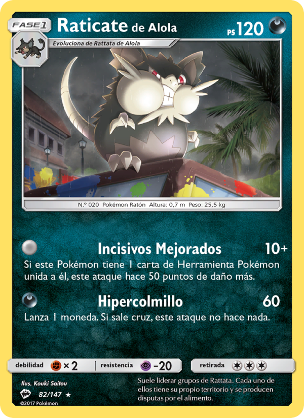 Raticate de Alola