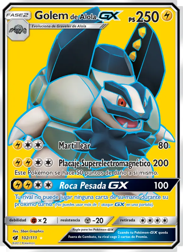 Golem de Alola GX