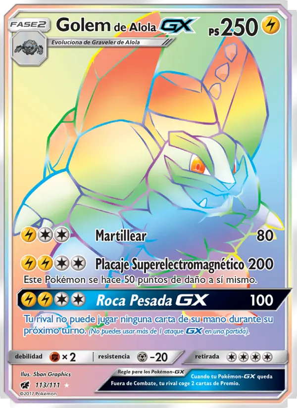 Golem de Alola GX