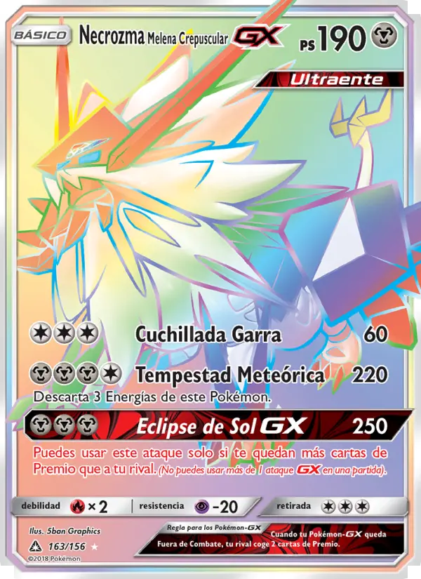 Necrozma Melena Crepuscular GX