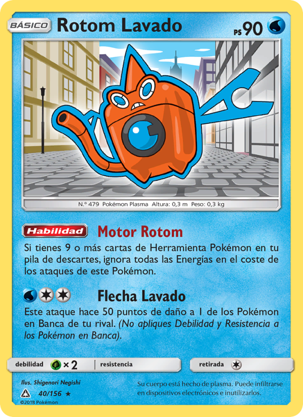 Rotom Lavado