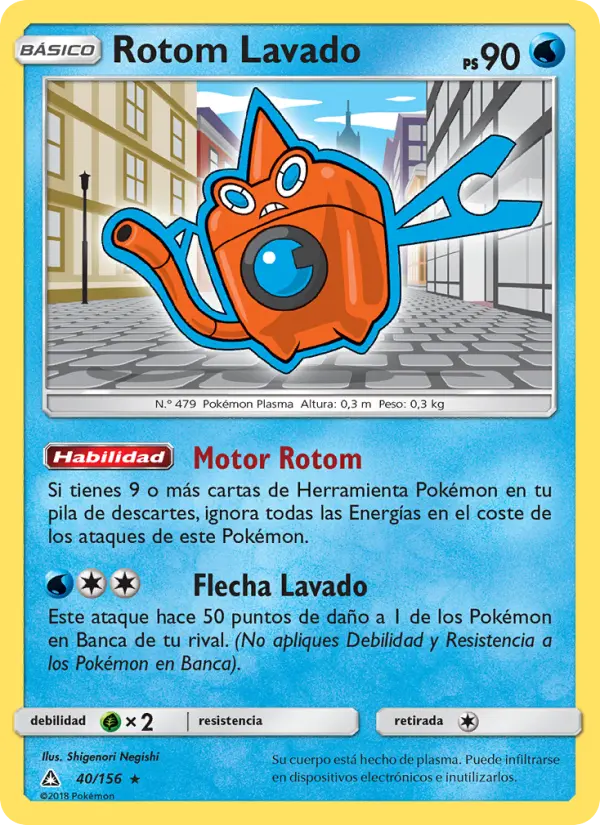 Rotom Lavado