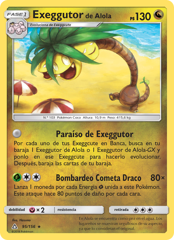 Exeggutor de Alola