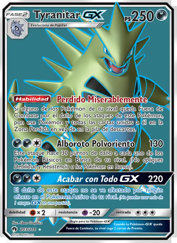 Tyranitar GX
