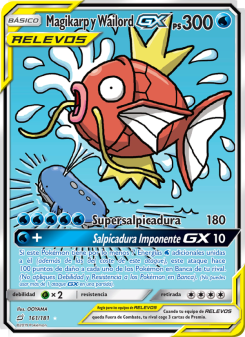 Magikarp y Wailord GX