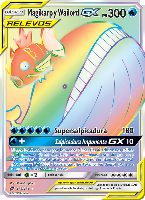 Magikarp y Wailord GX