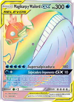 Magikarp y Wailord GX