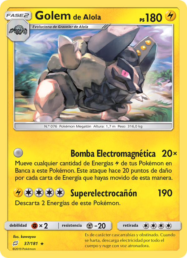 Golem de Alola