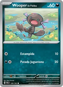 Wooper de Paldea