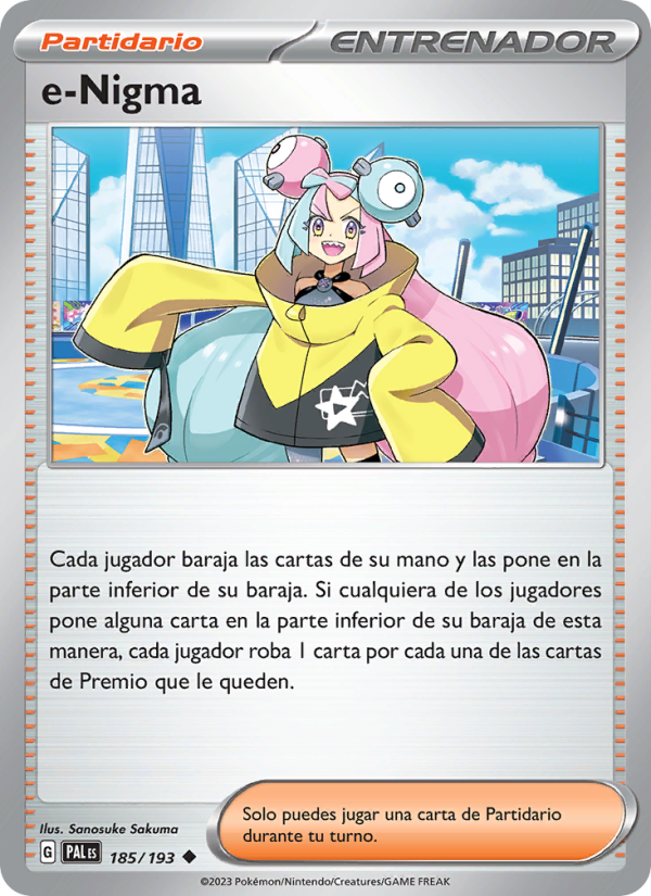 e-Nigma from Evoluciones en Paldea