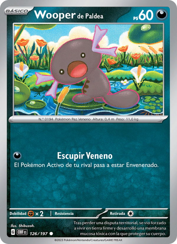 Wooper de Paldea