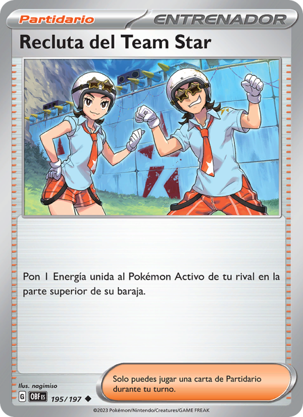 Recluta del Team Star from Llamas Obsidianas