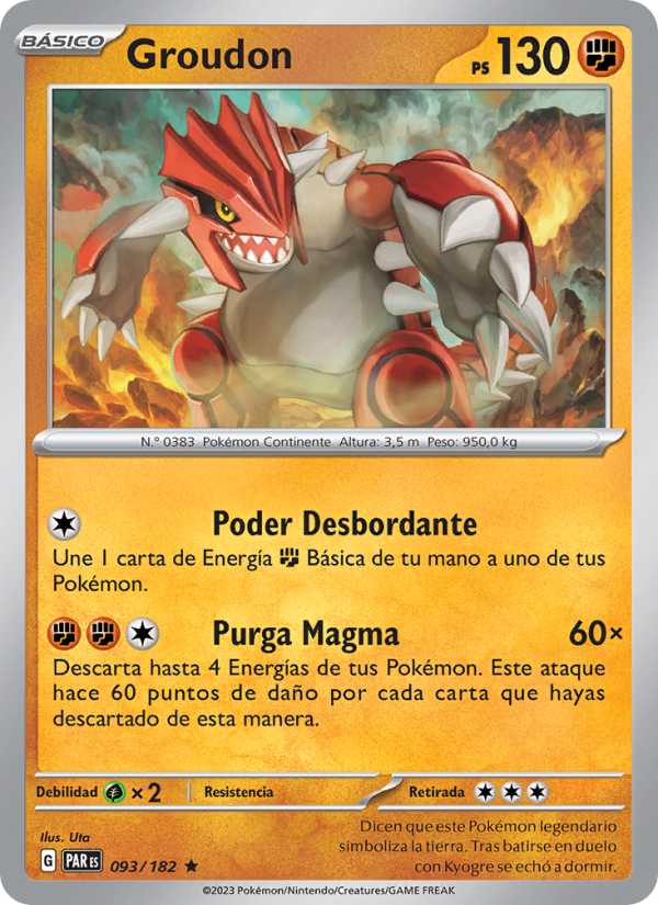 Groudon from Brecha Paradójica